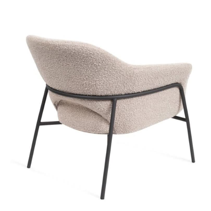 Tommy Franks Arteta Accent Chair - Steam Boucle   Nicholas John Interiors