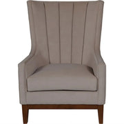 Ashbourne Taupe Upholstered Occasional Chair Accent & Armchairs