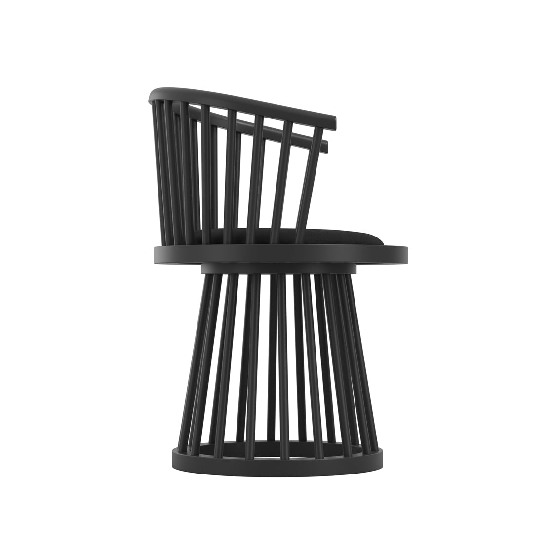 Ashford & Grey Alina Black Dining Chair Nicholas John Interiors Ashford & Grey