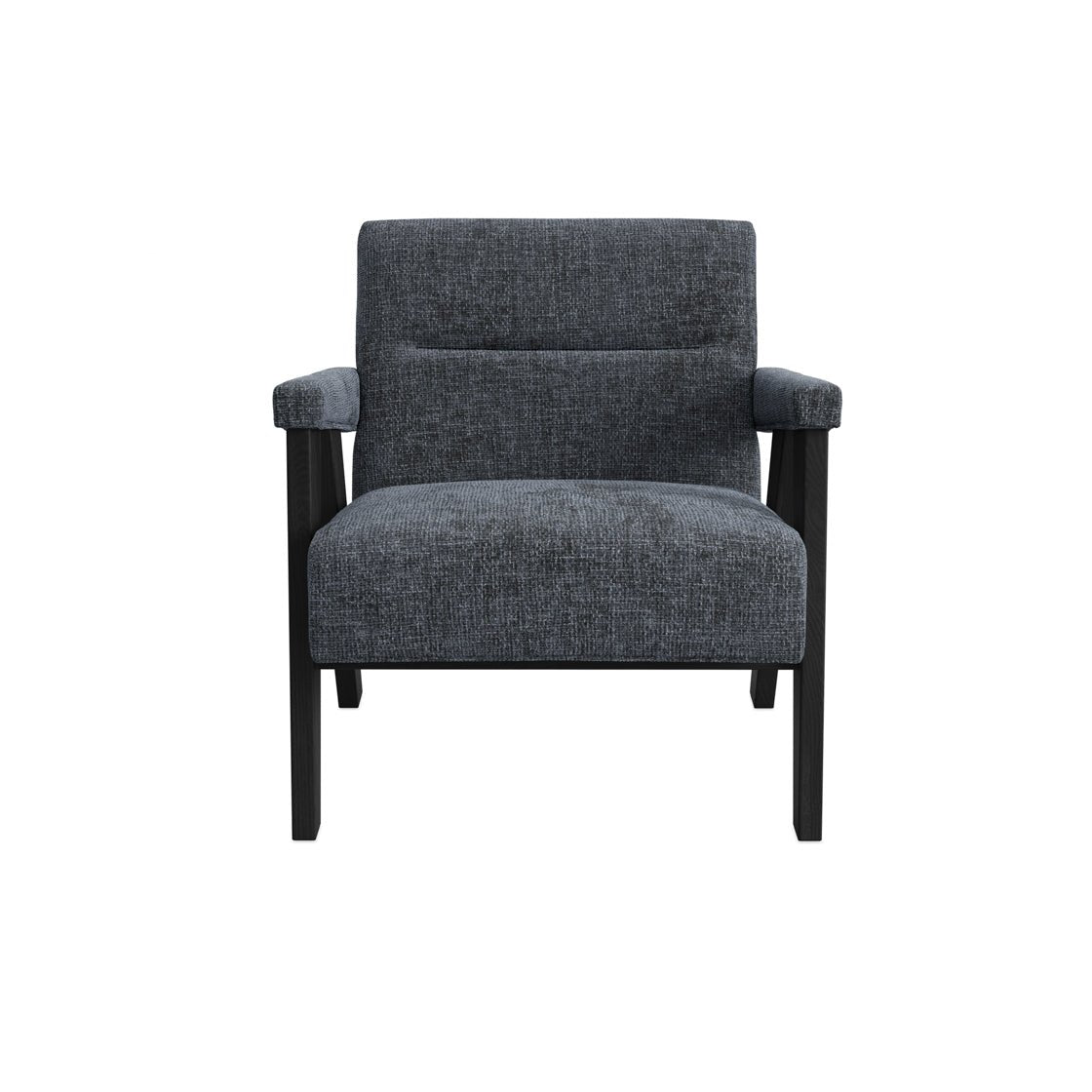 Ashford & Grey Avel Chair in Coal & Black Nicholas John Interiors