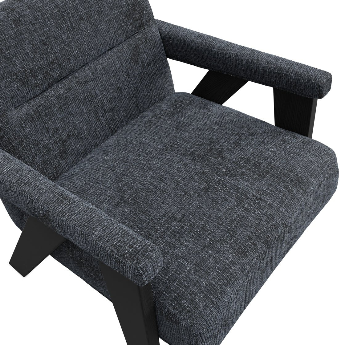 Ashford & Grey Avel Chair in Coal & Black Nicholas John Interiors