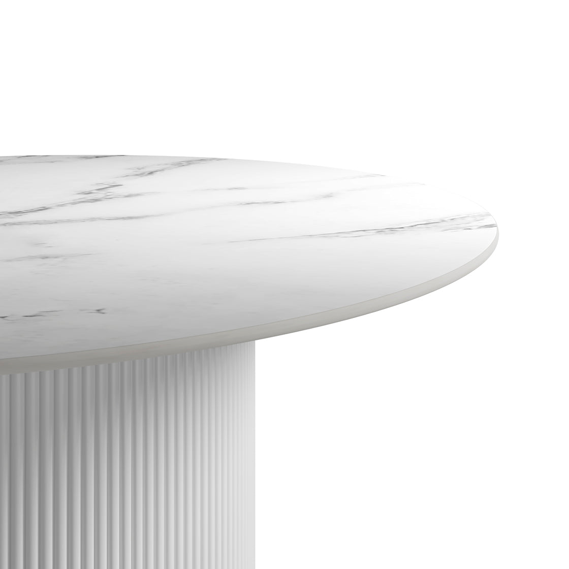 Ashford & Grey Fuji Sintered Stone 110cm Dining Table Dining Table