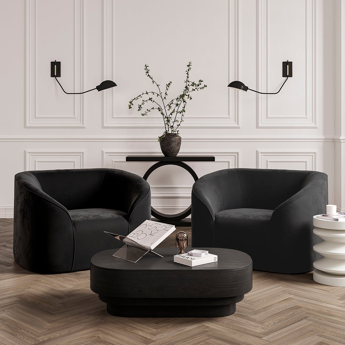 Ashford & Grey Kuma Black Coffee Table Coffee Table