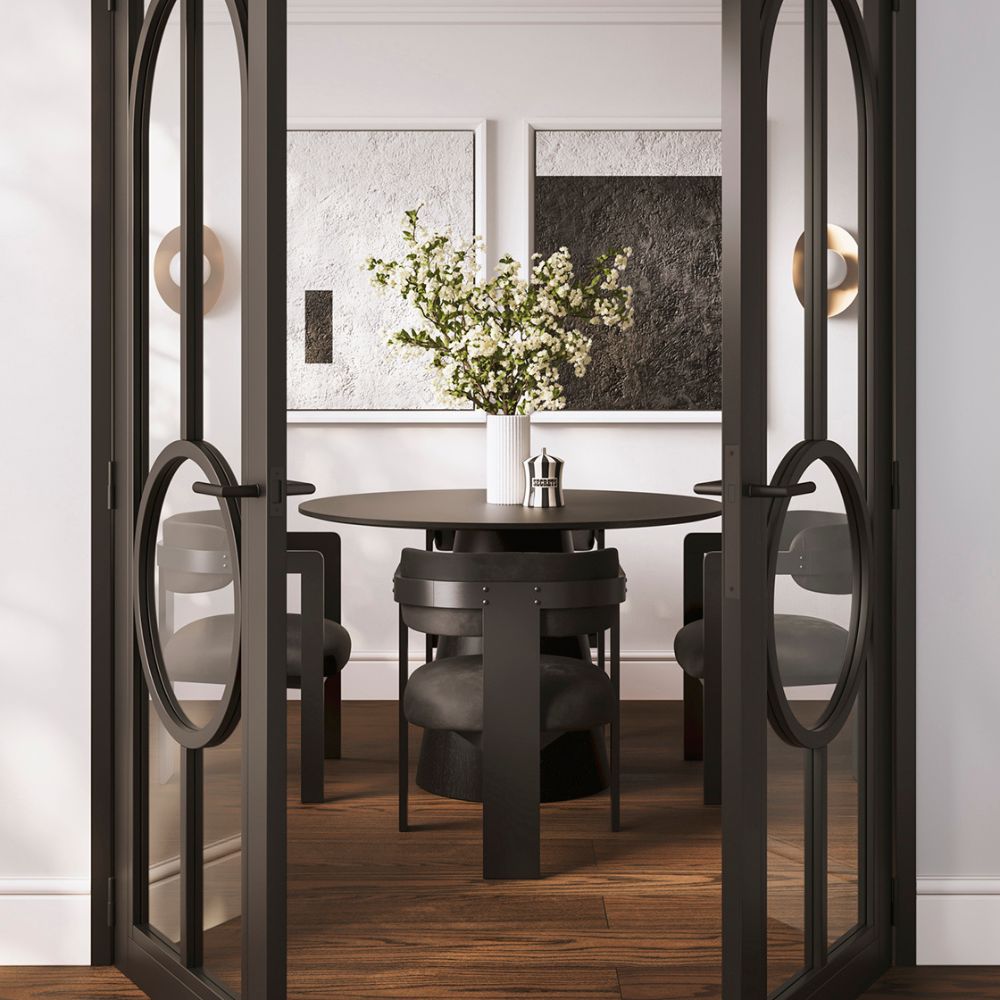 Ashford & Grey Maia Dining Chair in Black Nicholas John Interiors Ashford & Grey