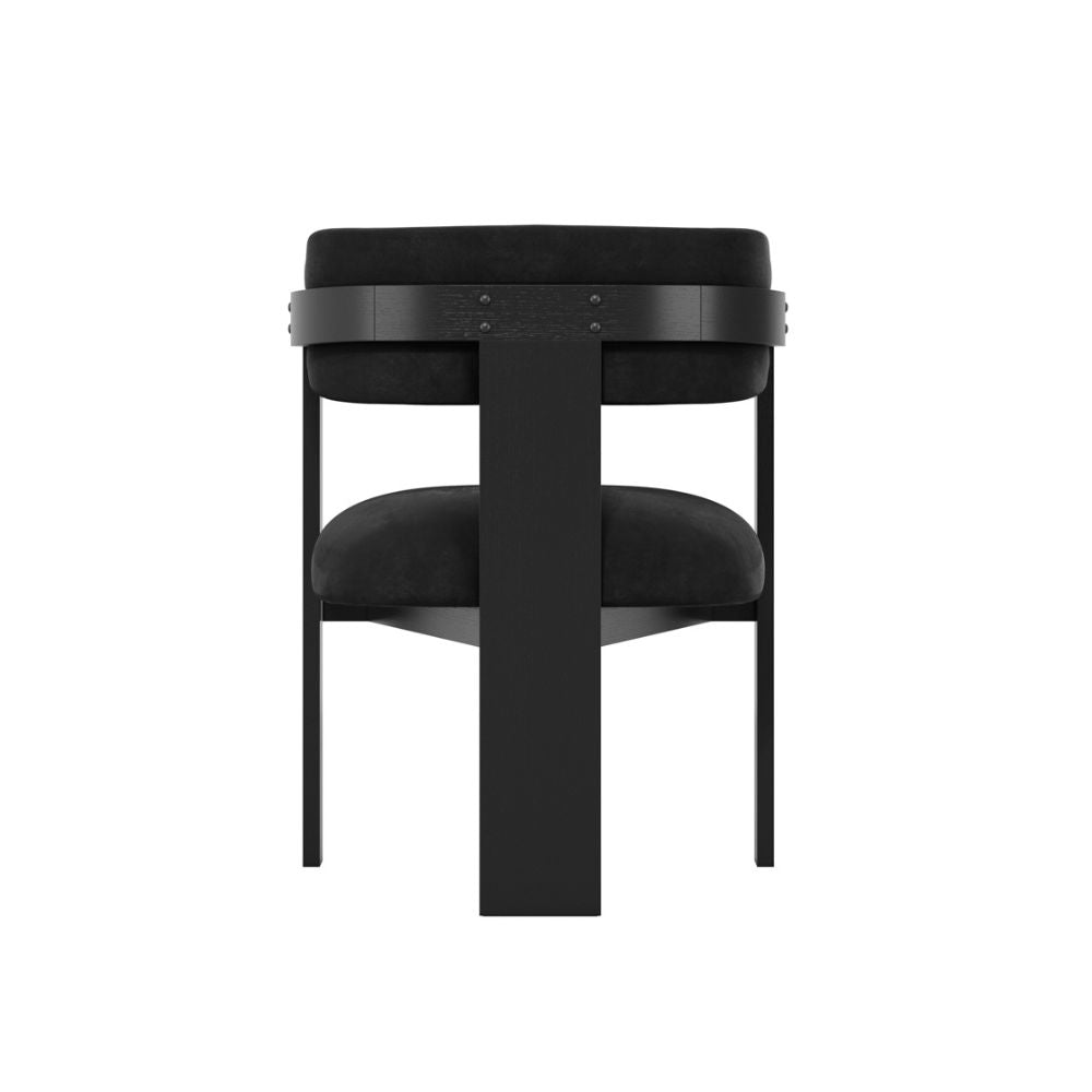 Ashford & Grey Maia Dining Chair in Black Nicholas John Interiors Ashford & Grey