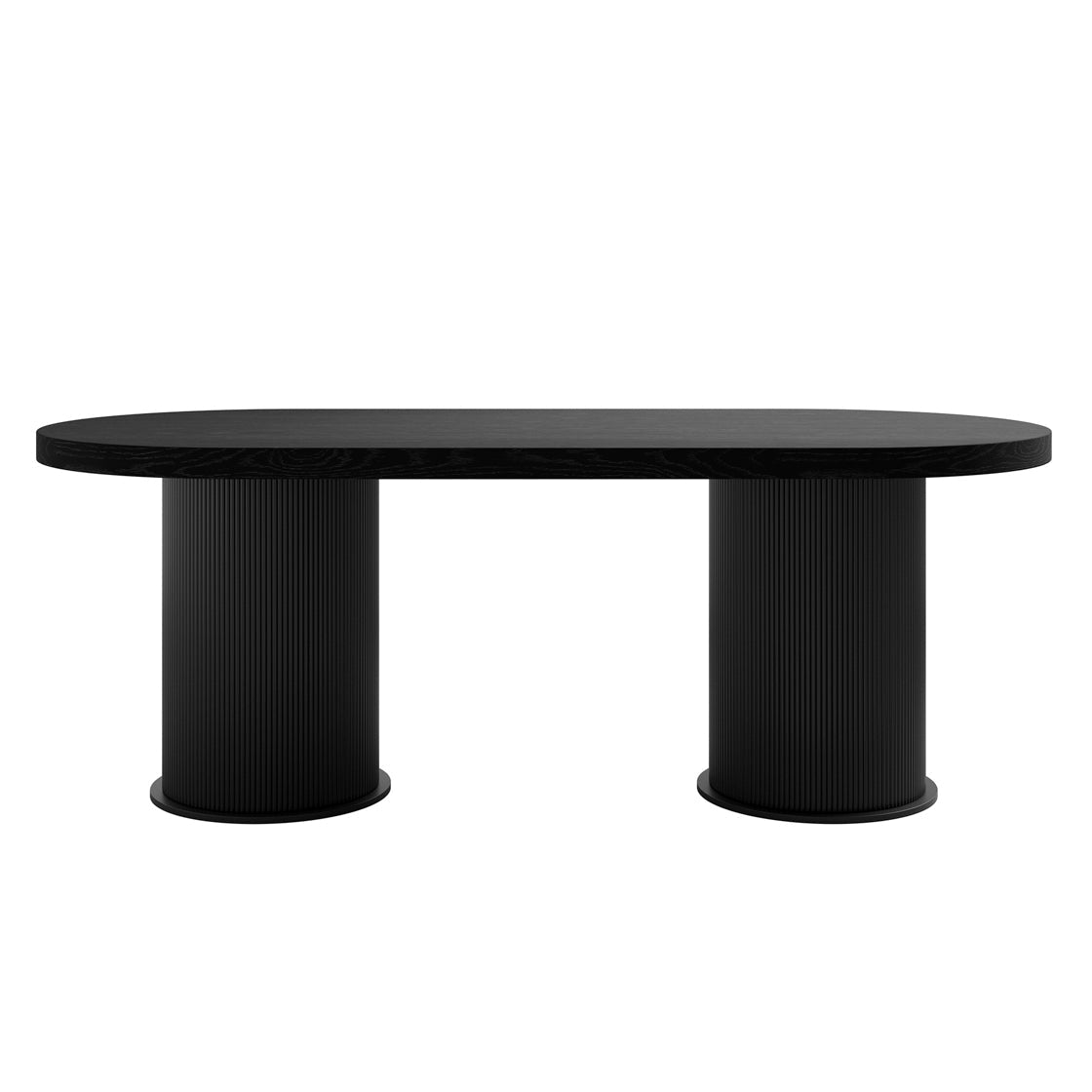 Ashford & Grey Rina Black 220cm Dining Table Dining Table