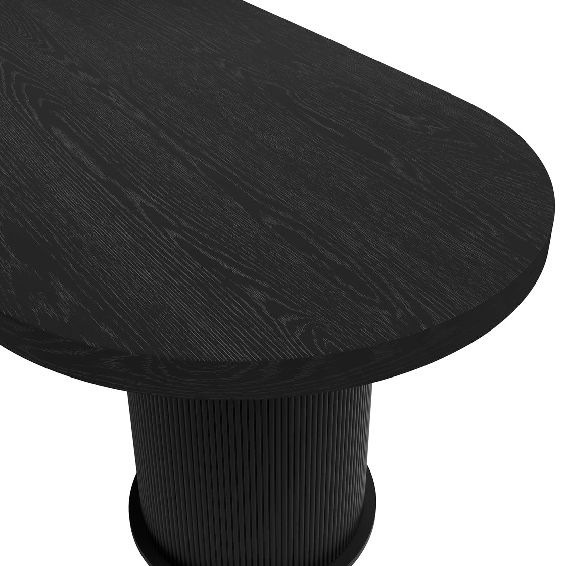 Ashford & Grey Rina Black 220cm Dining Table Dining Table