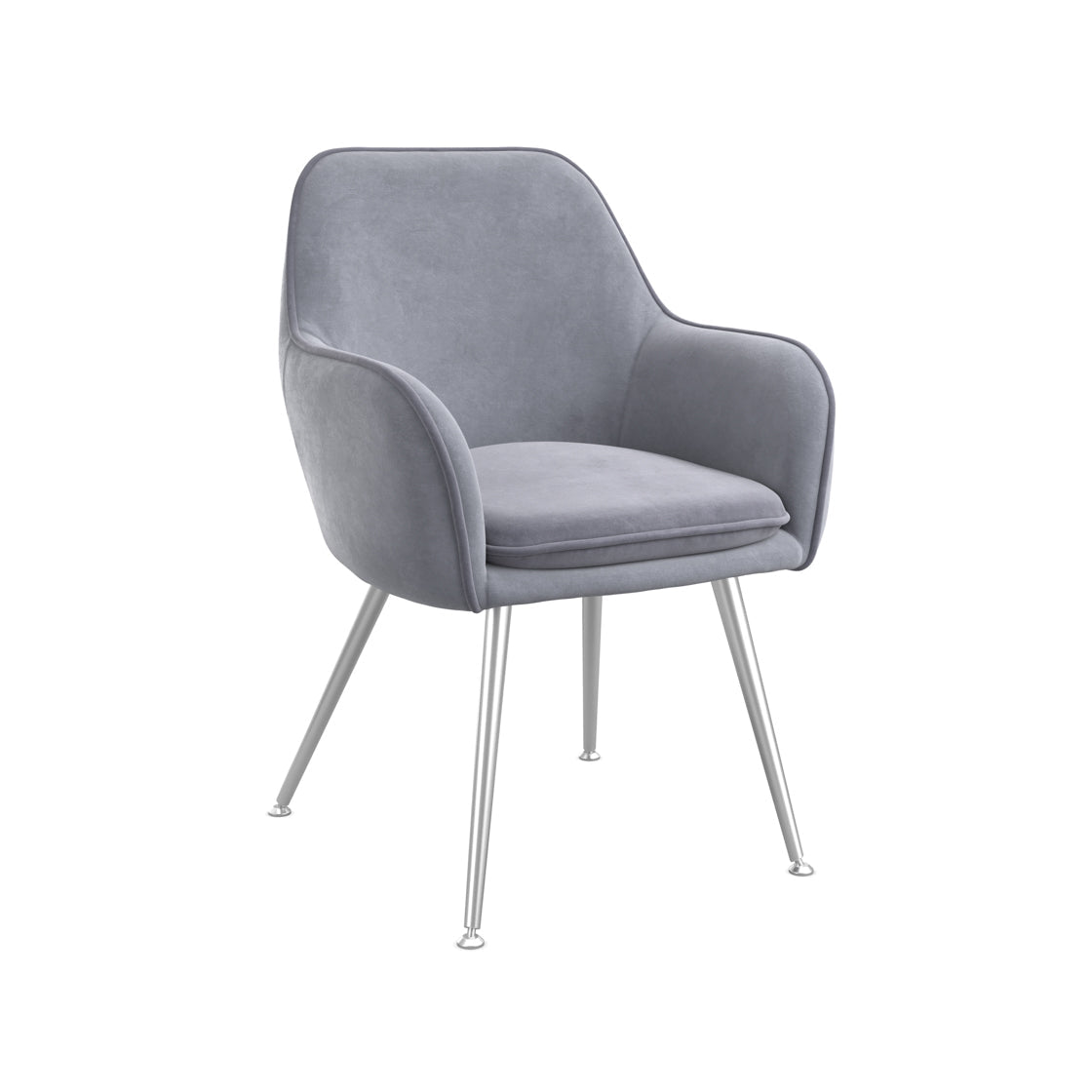Ashford & Grey Taya Grey Dining Chair Nicholas John Interiors