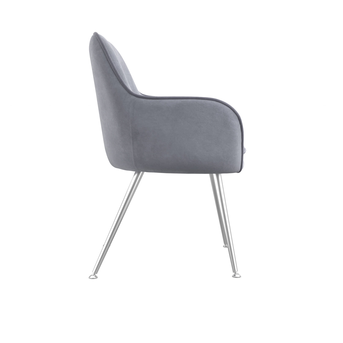Ashford & Grey Taya Grey Dining Chair Nicholas John Interiors