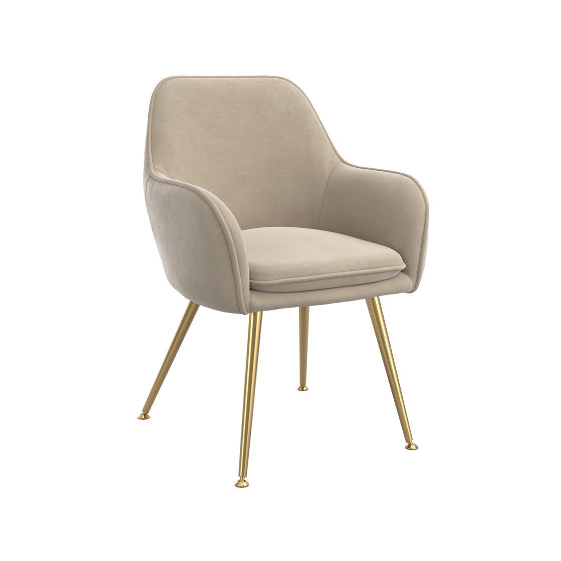 Ashford & Grey Taya Light Fawn Dining Chair Nicholas John Interiors