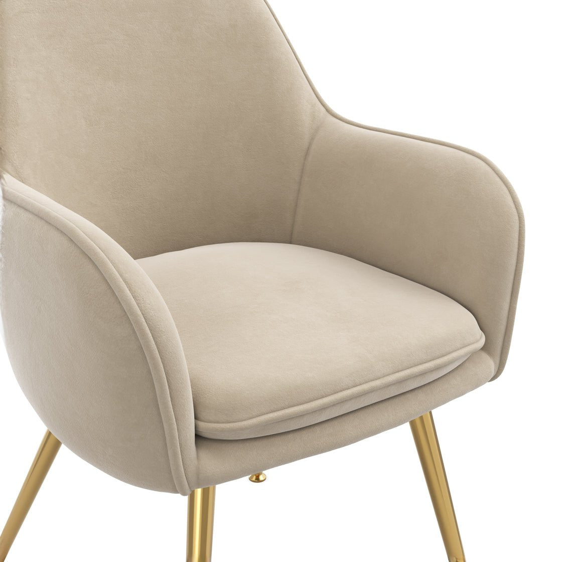 Ashford & Grey Taya Light Fawn Dining Chair Nicholas John Interiors