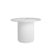 Ashford & Grey Zuri Sintered Stone Dining Table in White