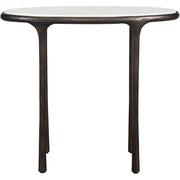 Ata Side Table in Dark Bronze