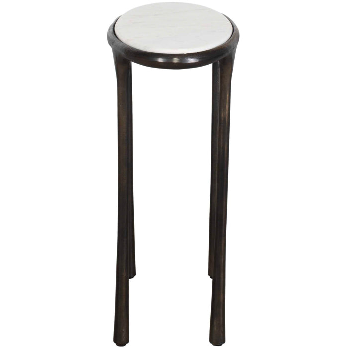 Uttermost Ata Side Table in Dark Bronze