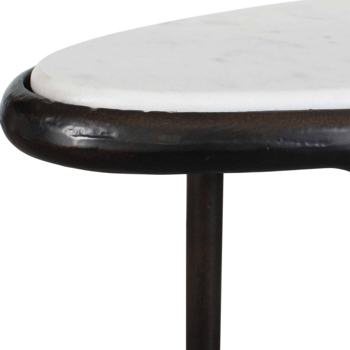 Uttermost Ata Side Table in Dark Bronze