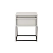 Twenty10 Albion Bedside Table in Stone  Nicholas John Interiors