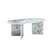 Aura Oval Coffee Table in Pandora Marble Effect – Twenty10 Design  Nicholas John Interiors