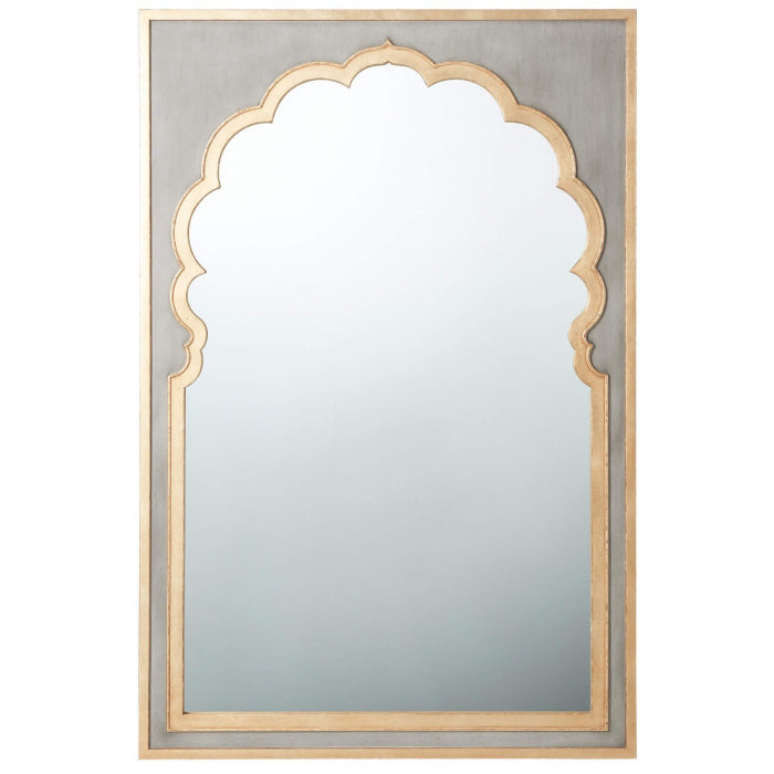 Theodore Alexander Mirror Jaipur Wall in Grey