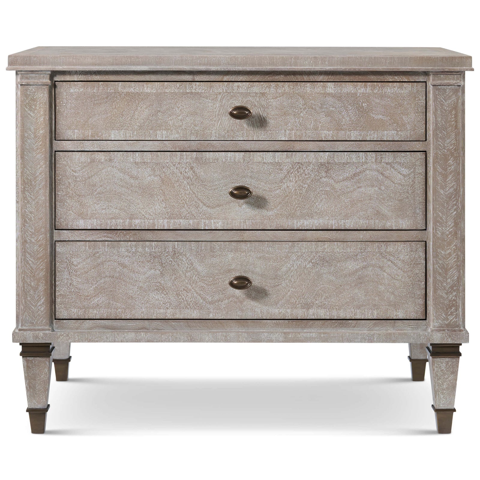 Theodore Alexander Massie Bedside Table in Light