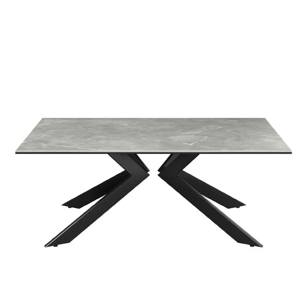 Azuma Matte Grey Ceramic Coffee Table – Modern Design – Nicholas John ...