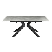 Azuma Matte Grey Ceramic Extending Dining Table 160 - 200cm