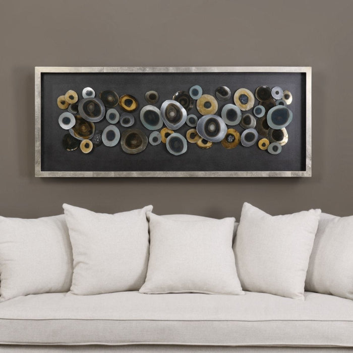 Uttermost Discs Silver Shadow Box