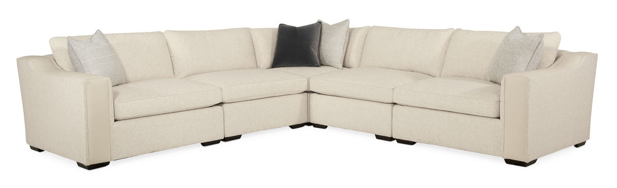 Caracole Back On Track Left Arm Chair