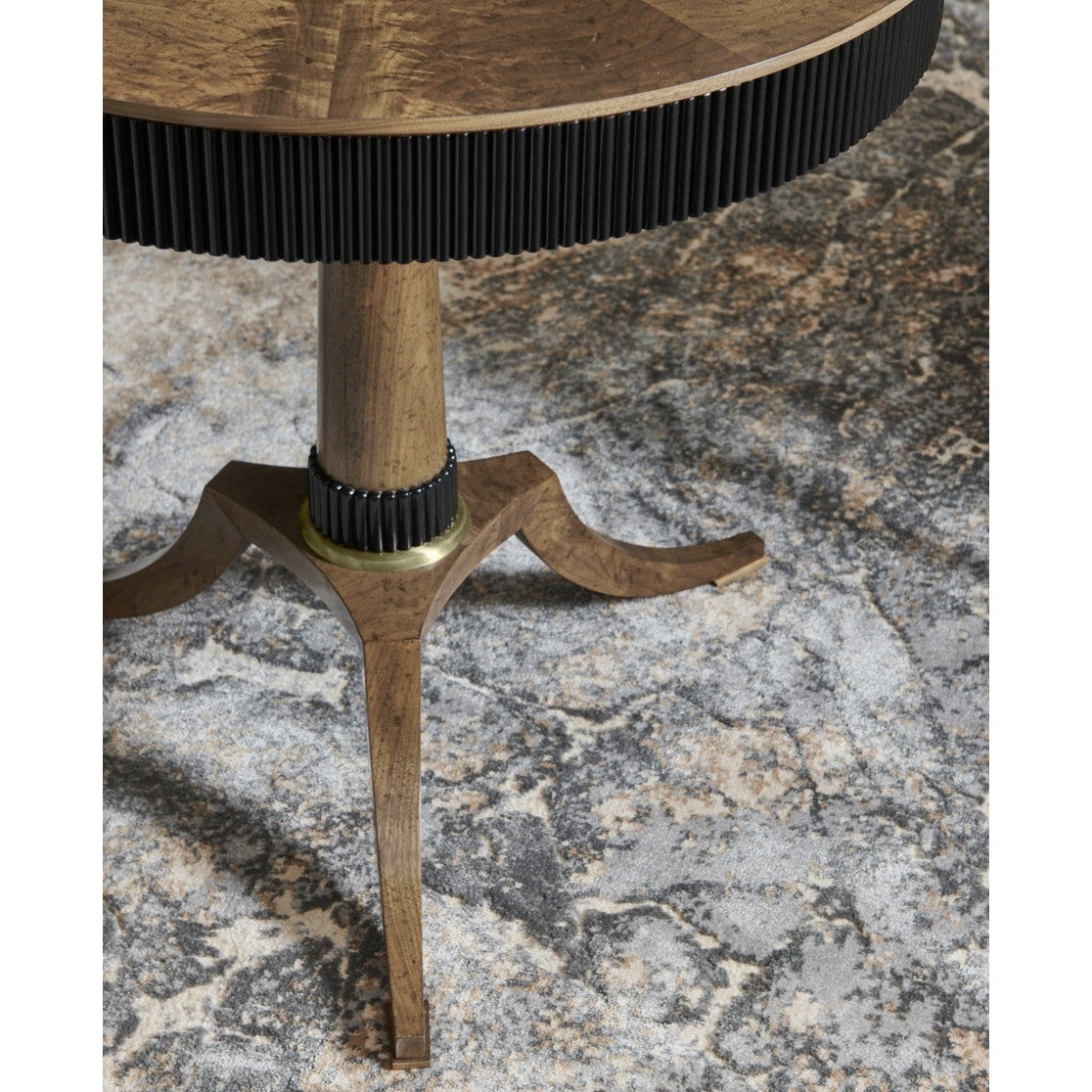 Jonathan Charles Barcelona Round Lamp Table