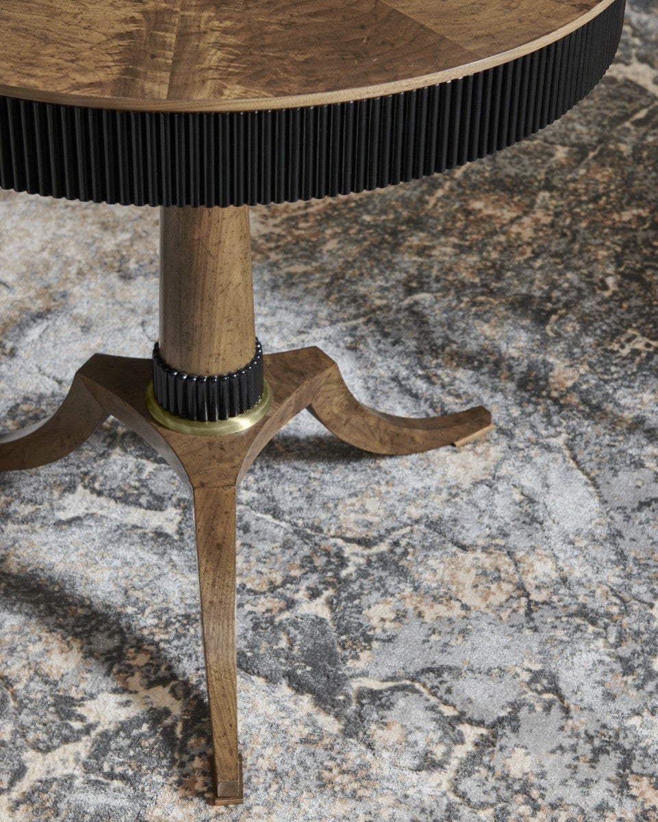 Jonathan Charles Barcelona Round Lamp Table
