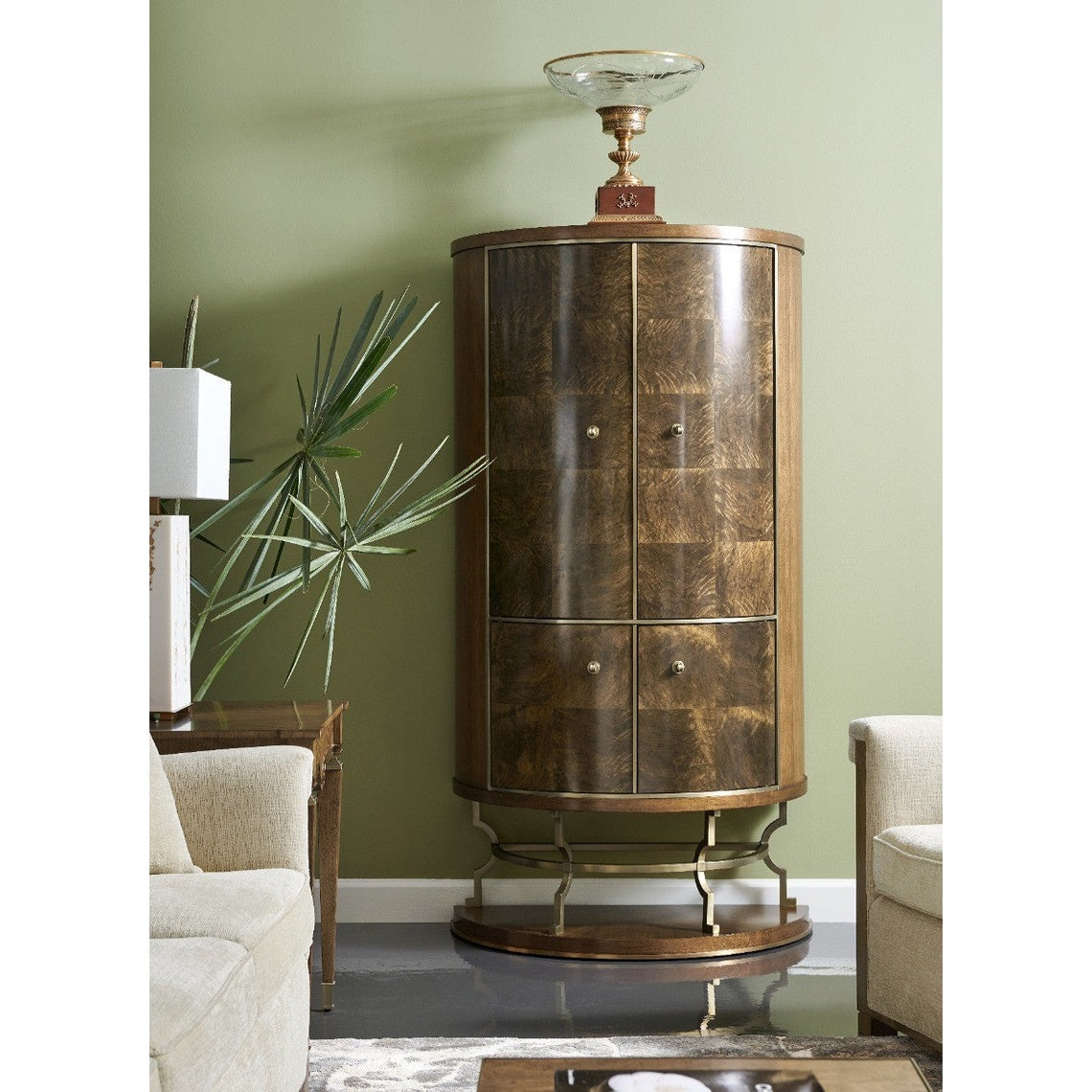 Jonathan Charles Barcelona Bar Cabinet