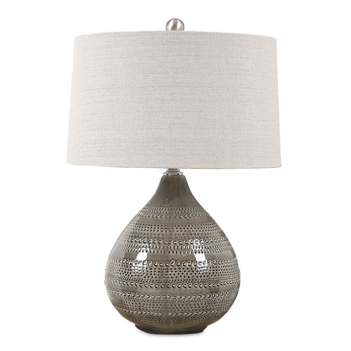 Batova Smoke Grey Lamp