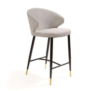 Tommy Franks Bellroy Bar Stool - Light Beige   Nicholas John Interiors