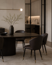 Tommy Franks Bellroy Dining Chair - Espresso