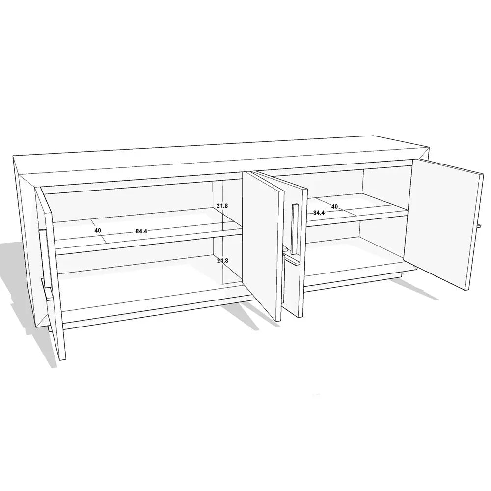 Berkeley Designs Bristol Media Unit Media Unit