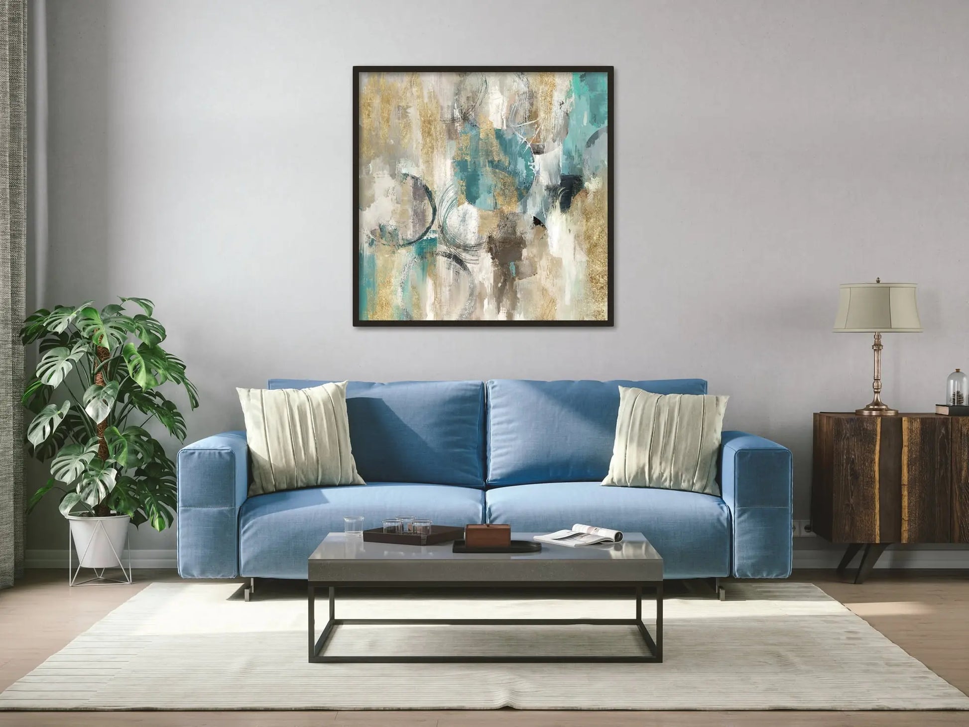 Berkeley Designs Oil on Canvas 01 Wall Art