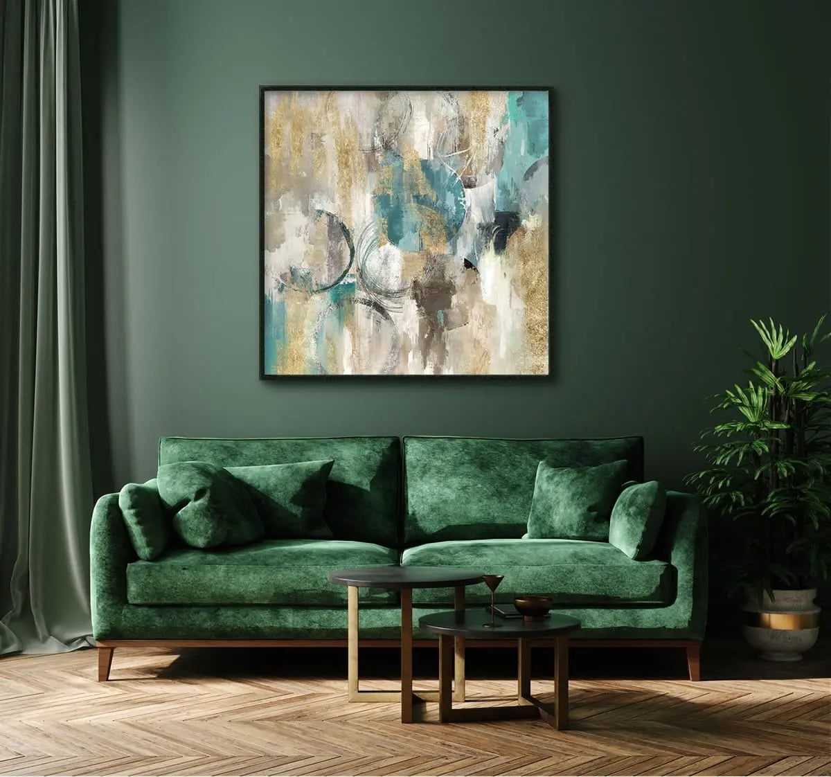 Berkeley Designs Oil on Canvas 01 Wall Art
