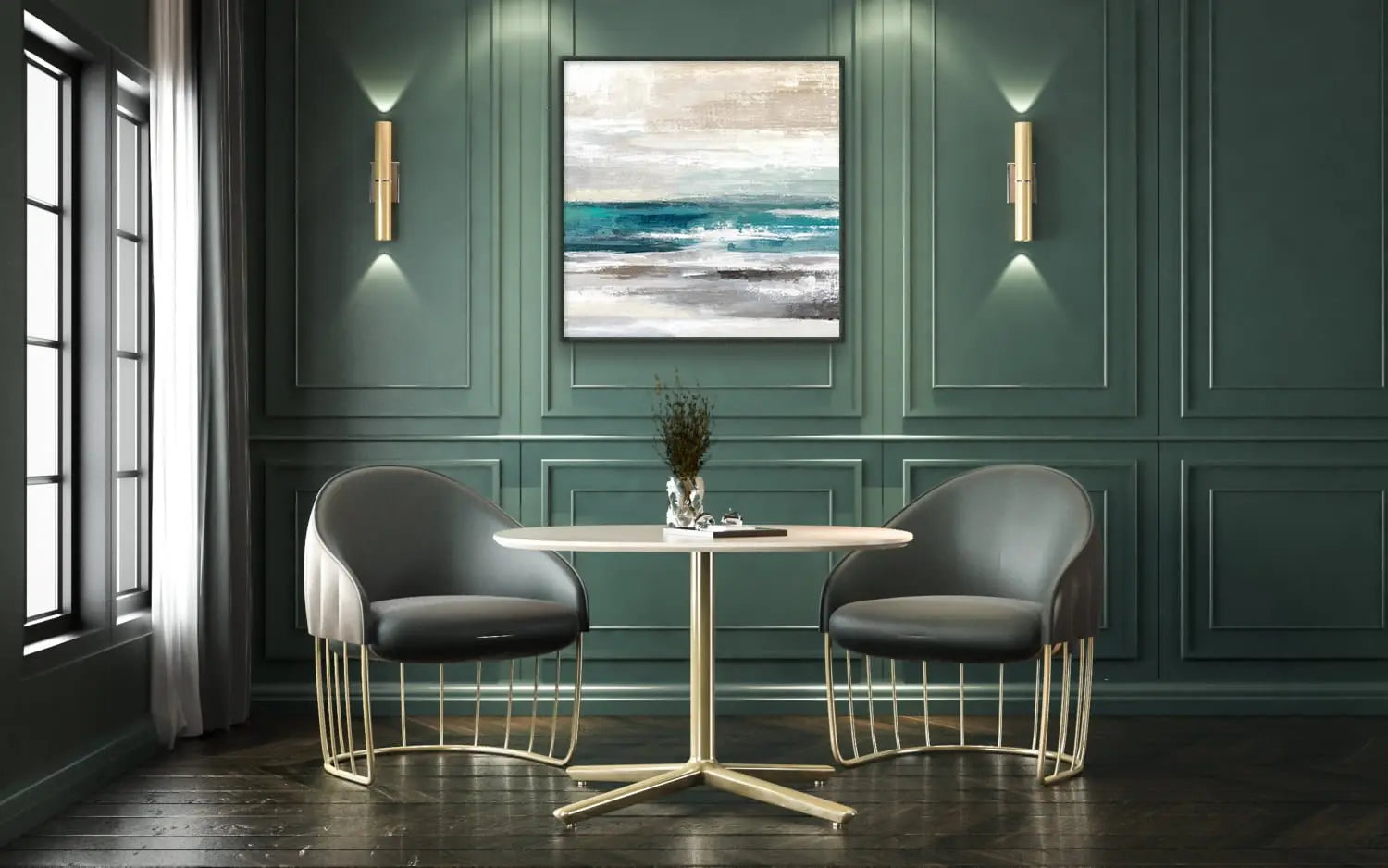 Berkeley Designs Oil on Canvas 02 Wall Art