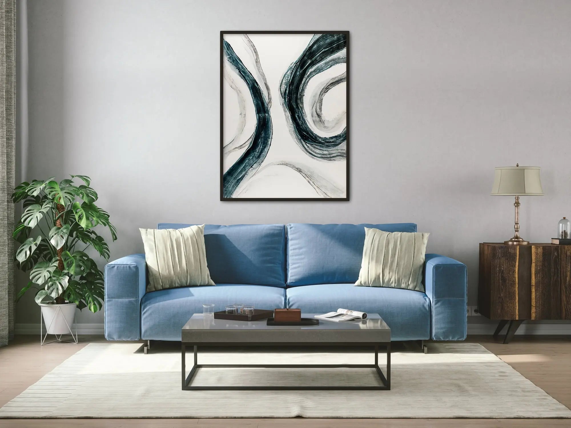 Berkeley Designs Oil on Canvas 04 Wall Art