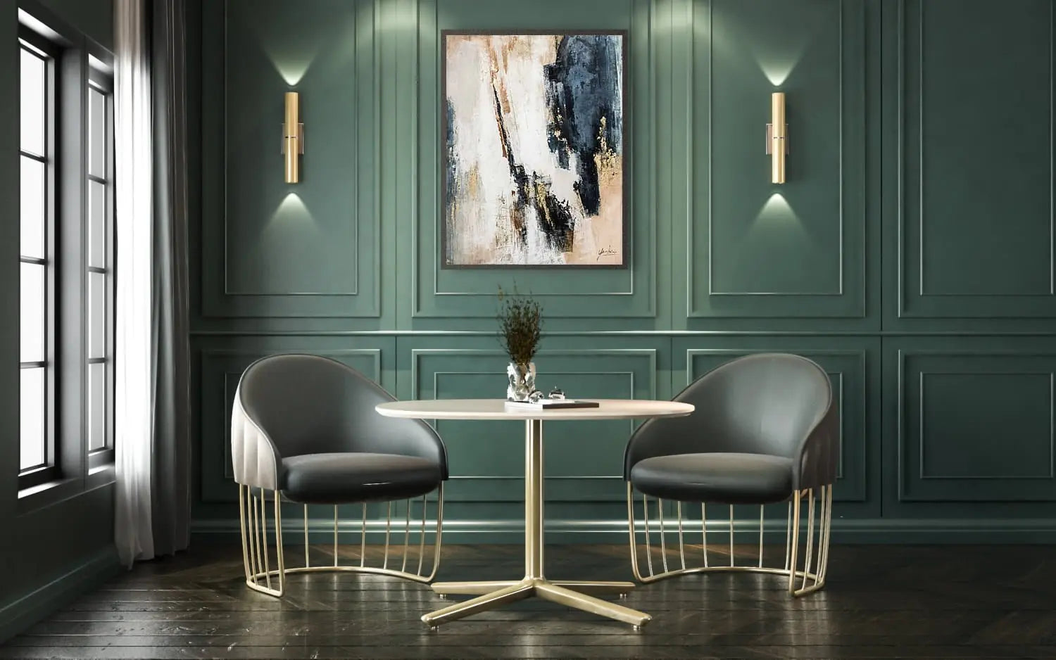 Berkeley Designs Oil on Canvas 11 Nicholas John Interiors