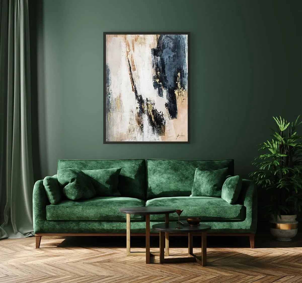 Berkeley Designs Oil on Canvas 11 Nicholas John Interiors