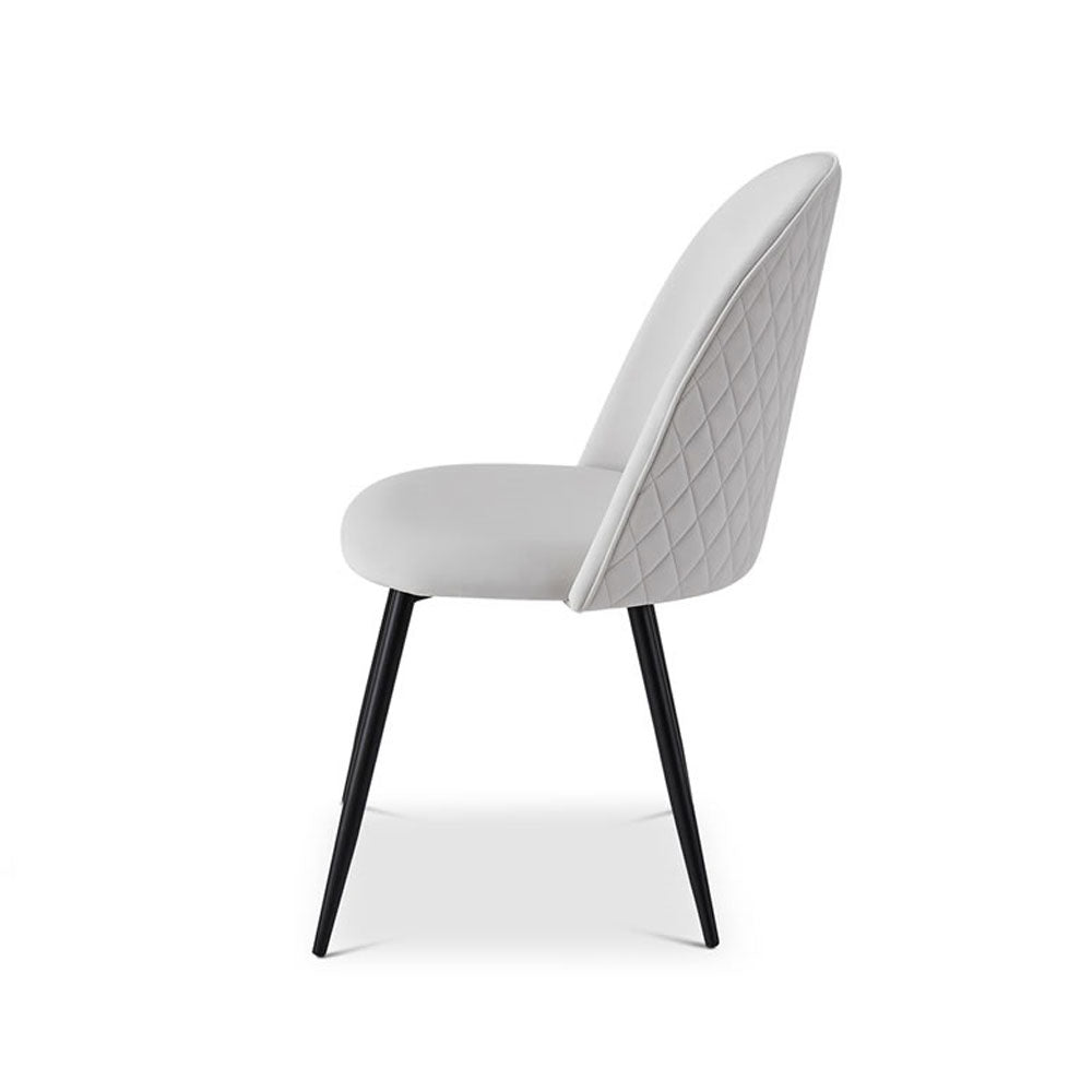 Berkeley Designs Soho Dining Chair in Light Grey (Set of 2) Dining Chair