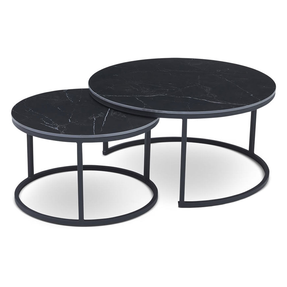 Berkeley Designs Soho Nested Coffee Table in Black Coffee Table