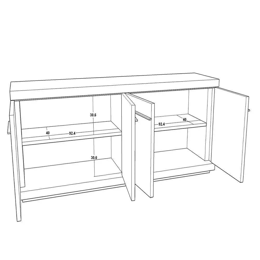 Berkeley Designs Sorrento Sideboard Sideboard