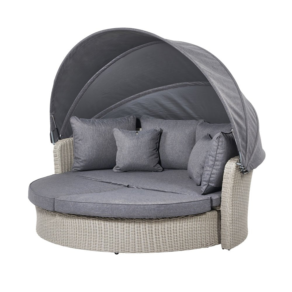 Bermuda Day Bed in Stone Grey - Pacific Lifestyle Nicholas John Interiors