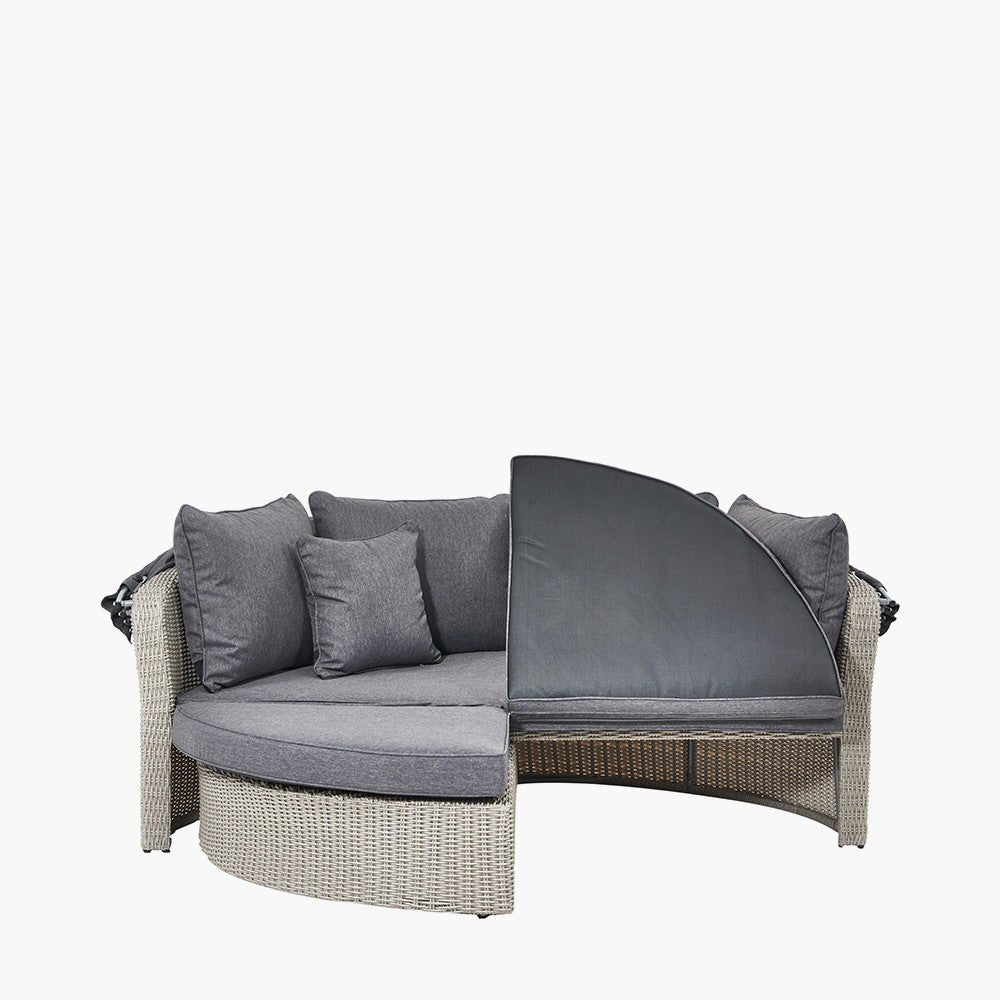 Bermuda Day Bed in Stone Grey - Pacific Lifestyle Nicholas John Interiors