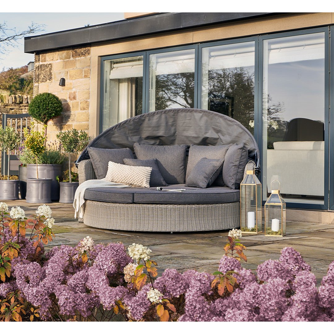 Bermuda Day Bed in Stone Grey - Pacific Lifestyle Nicholas John Interiors