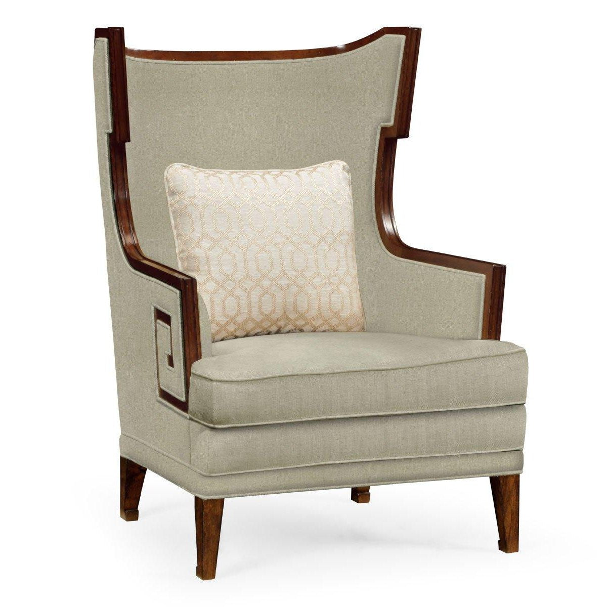 Jonathan Charles Armchair Greek Revival in Walnut - Antwerp