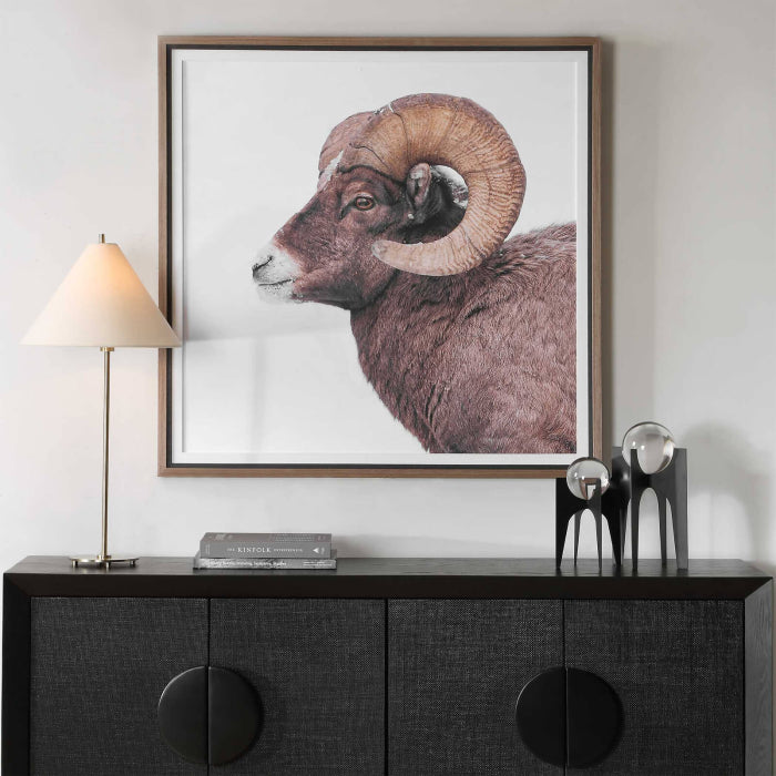 Uttermost Big Horn Sheep Framed Print