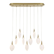 Deluge 9 Light LED Linear Pendant