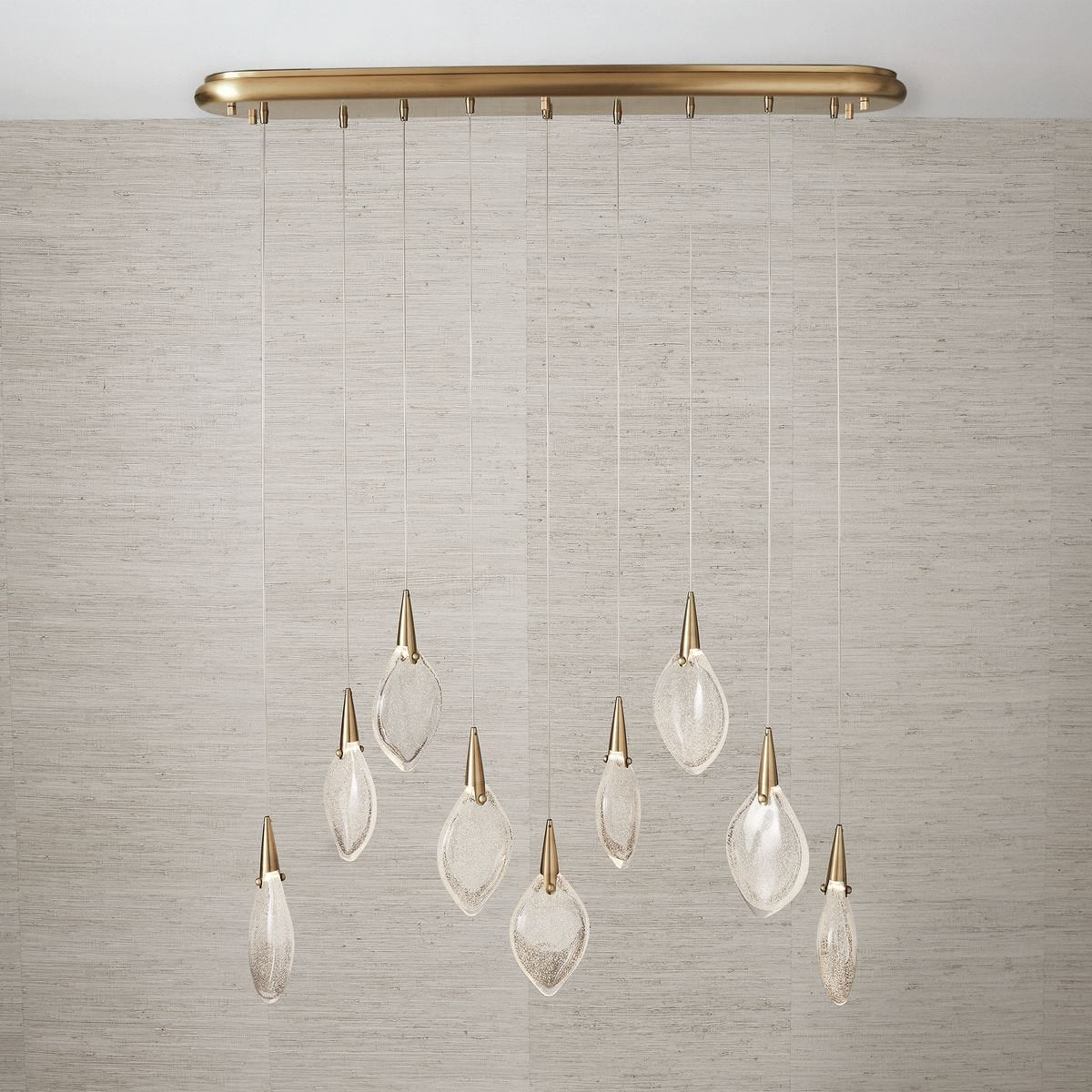 Uttermost Deluge 9 Light LED Linear Pendant